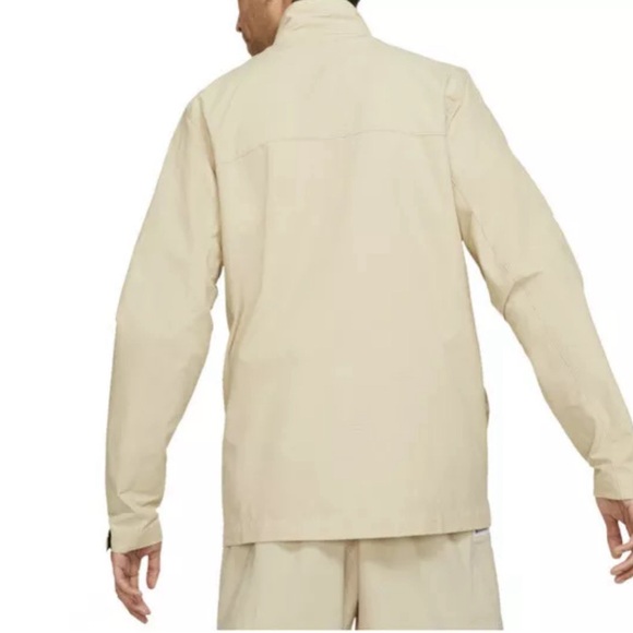 Nike Men’s Sportswear Woven M65 Full-Zip Military Jacket Sand Large - Picture 3 of 13
